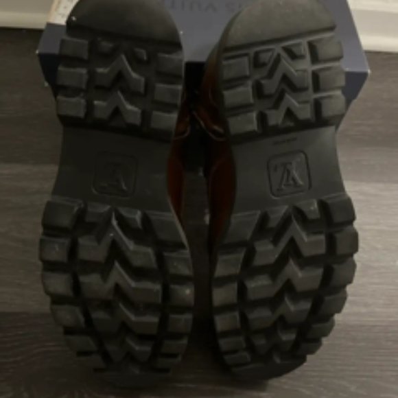 Louis Vuitton Oberkampf Nigo Vuitton boot Brown